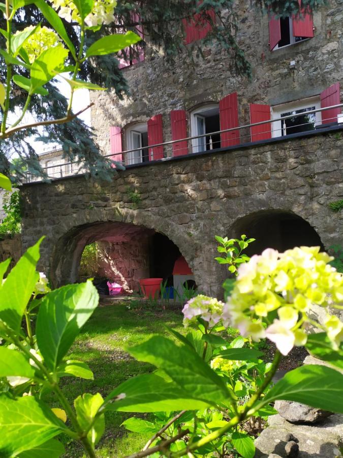 Chambres D'Hotes "Au Pied De La Bealiere" Montpezat-sous-Bauzon Dış mekan fotoğraf